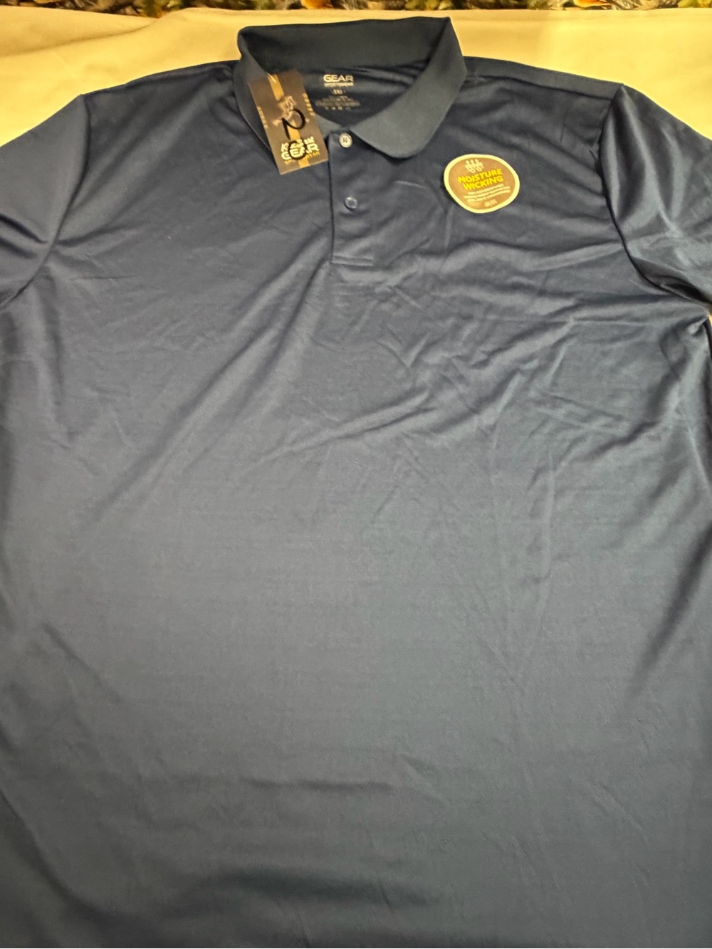 Gear For Sports Men’s Navy Polo Performance Short-Sleeve Shirt
